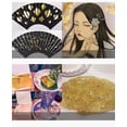 thumbnail image 4 of 100 hojas de papel de aluminio dorado de imitación, hojas doradas, decoraciones de papel artesanal para manualidades, 4 of 5