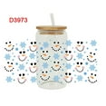 thumbnail image 2 of Isvgxsz 2025 New Clearance Home Decor Transfer Sticker,Christmas Decorations Transfer Sticker, Christmas Uvcup Wrap Stickers, Decals Transfer Sticker for Glass Cups Coffee Mug, 2 of 3