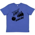 thumbnail image 3 of Inktastic This Kid Loves Bowling Youth T-Shirt, 3 of 5