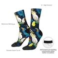 thumbnail image 4 of Pofeuu Parrot Print Crew Socks, Adult Running Hiking Socks for Youth and Adult, 4 of 6