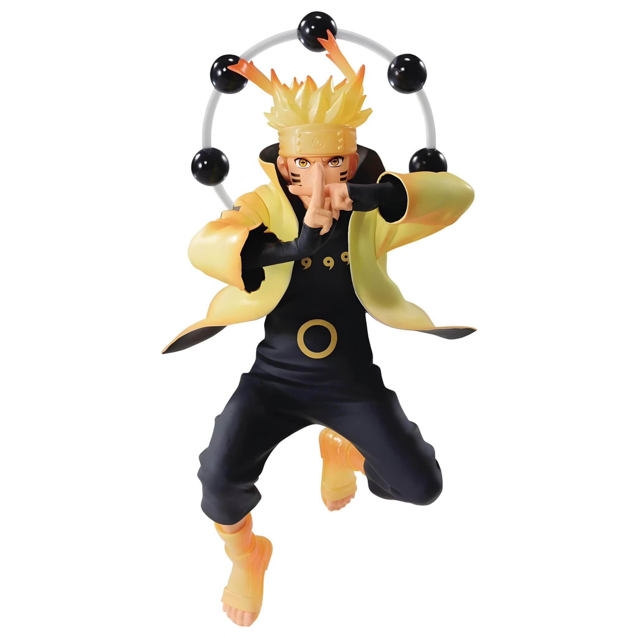 Banpresto Action Figures Naruto Uzumaki Hokage Version 20th