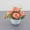 Orange, variant on Specollect Clearance 3Pcs Artificial Dried Flower Arrangement with Vase – Fake Flowers in a Vase, for Home Décor, Dining Table Centerpieces, and Kitchen Table Decorations