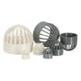 thumbnail image 4 of Uxcell 3 Inch (75mm) Fish Cover Permeable Cap, 2Pcs Aquarium Guard, White, 4 of 6