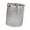Silver, variant on WeiLaiKeQi Stylish Bathroom Trash Can Reusable Household Trash Bin for Room Office Dorm Champagne