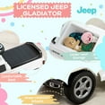 thumbnail image 5 of Aosom Toddler Sit and Scoot Ride on Toy with Engine Sounds, White, 5 of 9