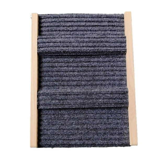 Rampa ajustable para perros, escalón para perros, escaleras de madera para perros, rampa para mascotas para sofá, interior, viajes