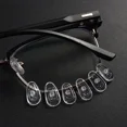 thumbnail image 3 of Support de Nez Ovale Transparent pour Lunettes de Soleil 60 Pcs 14mmX7mm, 3 of 6