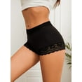 thumbnail image 2 of Womens Lace Cheeky Boyshorts Underwear - Comfortable Panty Style, 2 of 7