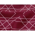 thumbnail image 4 of oneOone Viscose Jersey Red Fabric Geometric & Floral Block Sewing Craft Projects Fabric Prints By Yard 60 Inch Wide, 4 of 5