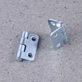 thumbnail image 1 of GOOHOCHY 2Pcs Convenient Hinges Carbon Steel Silver For Car Installation, 1 of 6