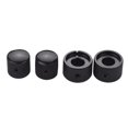 thumbnail image 4 of 2 Sets Dual Concentric Stacked Control Knobs for Electric Bass Guitars Black Color, 4 of 7