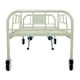 thumbnail image 5 of Cama Hospitalaria Manual 2 Manivelas Magnimed Acero inoxidable Barandales abatibles Ruedas con freno Soporta hasta 130 Kg, 5 of 9