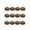 Brown, variant on Mornei 12 Pieces Halloween Hanging Pumpkin Gifts Props Halloween Decoration for Harvest Brown