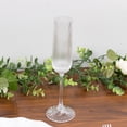 thumbnail image 3 of Efavormart 12 Pack Vintage Ribbed Champagne Flutes 4oz Clear – Disposable Plastic Toasting Glasses, 3 of 4