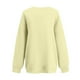 thumbnail image 5 of Tops de manga larga,Blusa de mujer con degradado, manga larga, bolsillos, cuello redondo, informal, suave, para estar en casa, sopatenor, 5 of 8