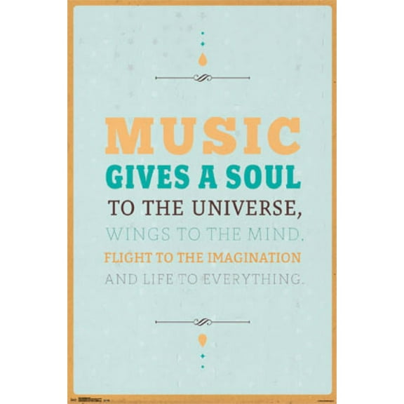 Music Gives Poster Print (24 x 36)