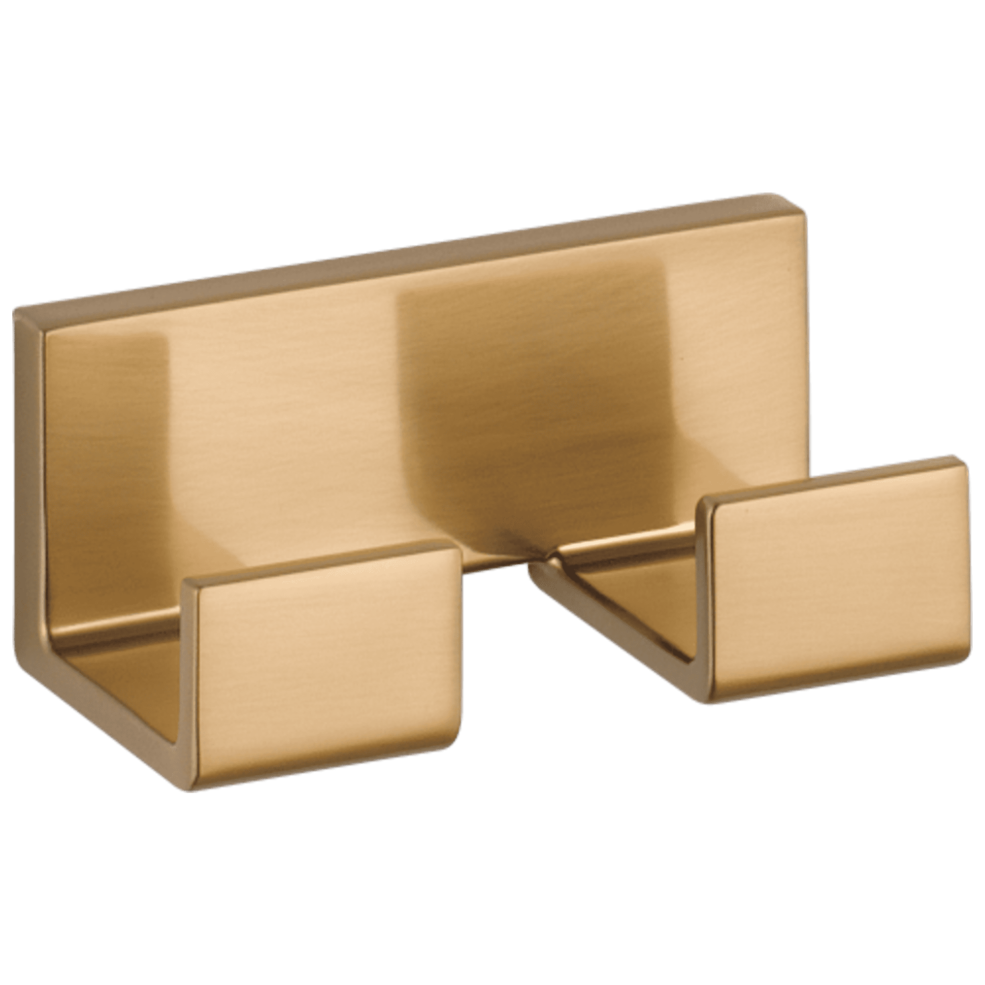 Delta Vero Double Robe Hook, Champagne Bronze