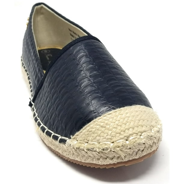Women's Flat Slip-Ons Loafers, Faux Leather Espadrilles - Walmart.com