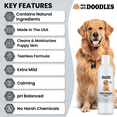 thumbnail image 7 of Puppy Shampoo & Conditioner | Made in USA | Clean Ingredients | Tear Free | Best Shampoo for Puppies | Sensitive & Itchy Skin Wash | Oatmeal Bathing | Tearless, Unscented, 8oz [We Love Doodles], 7 of 7