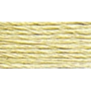 DMC Pearl Cotton Skein Size 3 16.4yd-Light Yellow Beige