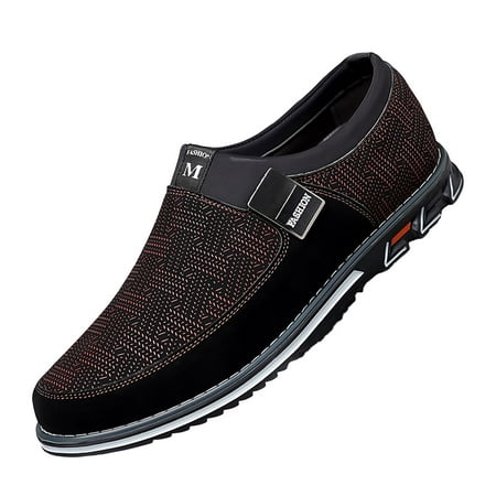 

Mens Dress Shoes Casual Business Oxford Leather Shoes Walk Loafers Flats Shoes For Men Breathable Suitable For All Seasons