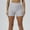 Gray, variant on Xihbxyly Running Shorts for Women Fashion Solid Color High Waist Sports Shorts Leisure Loose Fit Comfortable Summer Shorts
