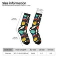 thumbnail image 4 of Goofa Bowling Ball Printed Men's Crew Socks, Soft Durable Breathable Moisture-Wicking with Odor Control Cotton socks, 4 of 9