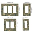 thumbnail image 2 of Yayeee Rocker Switch Wall Plate 1-Gang 4.6"x2.9" Home Decorative Outlet Cover, Cartoon Guitar Pattern, 2 of 6