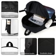 thumbnail image 4 of Spiderman-theme Backpack, Campus style schoolbag Bookbag with Adjustable Shoulder Straps And Large Zip Compartment, Unisex Travel Bags., 4 of 6