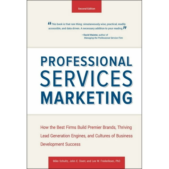 Professional Services Marketing, (Hardcover)