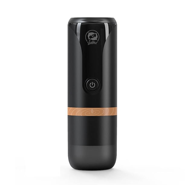 Máquina de café en cápsulas de 120 ml, cafetera de coche de limpieza automática para oficina en casa