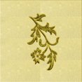 thumbnail image 1 of Ahgly Company Machine Washable Indoor Square Transitional Sun Yellow Area Rugs, 4' Square, 1 of 7
