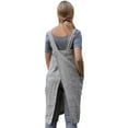 thumbnail image 4 of Tabliers Style Japon en Coton et Lin, Tablier, Bandage Croisé, Dos en X, 4 of 6