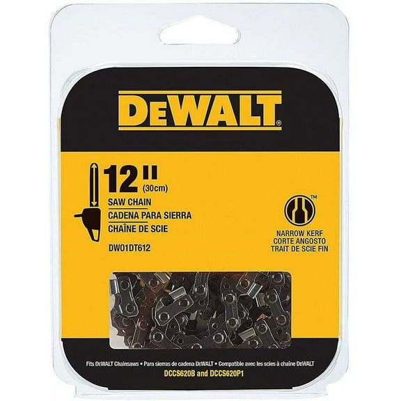 Replacment Chainsaw Chain, For 20V MAX Cordless, 12-In.