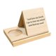 thumbnail image 1 of Personalized Wooden Triangle Book Stand with Coffee Cup Mug Holder,Custom Birth Flower Book Page Ho, 1 of 5