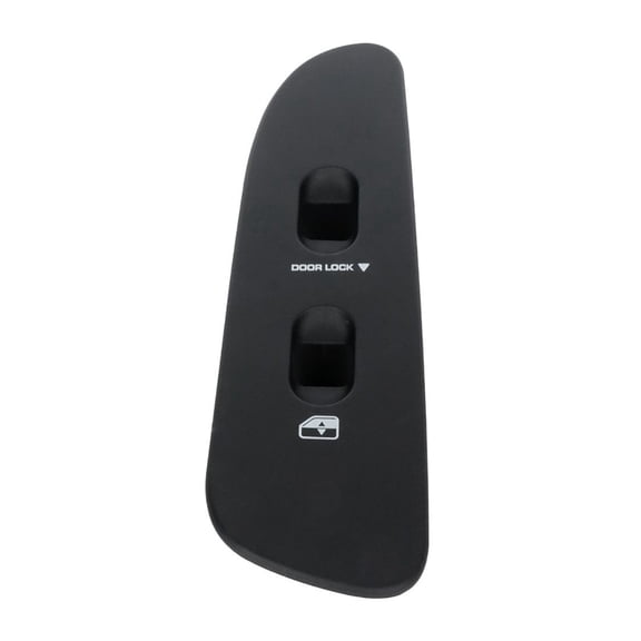 Power Window Switch Bezel - Front Right Passenger Side (Black)