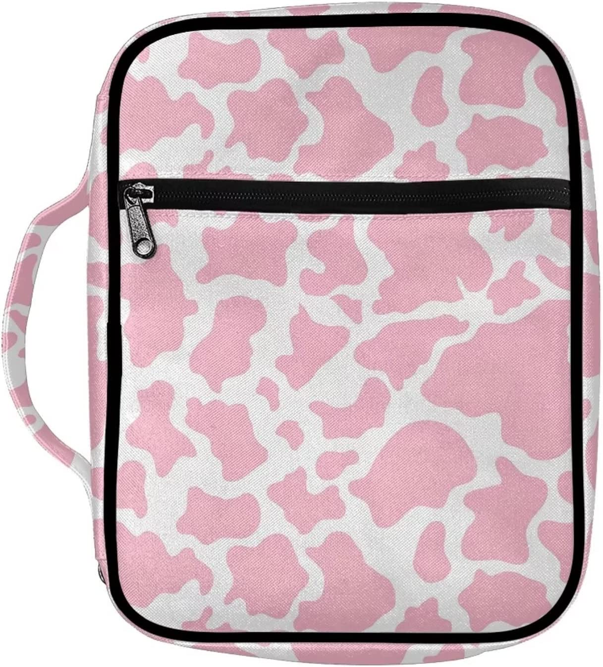 Bibles, Covers, Stands : Bible Cover Youth Pink Cross Polyurethane