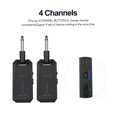 thumbnail image 2 of AM-5G Wireless 58G Guitar System Rechargeable Audio Transmitter and Receiver ISM Band for Electric Bass Guitars Amplifier, 2 of 5