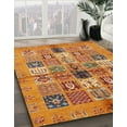 thumbnail image 2 of Ahgly Company Indoor Rectangle Abstract Yellow Abstract Area Rugs, 2' x 5', 2 of 6