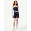 thumbnail image 3 of Free Assembly Women's High Waisted Bike Shorts, 3 of 5
