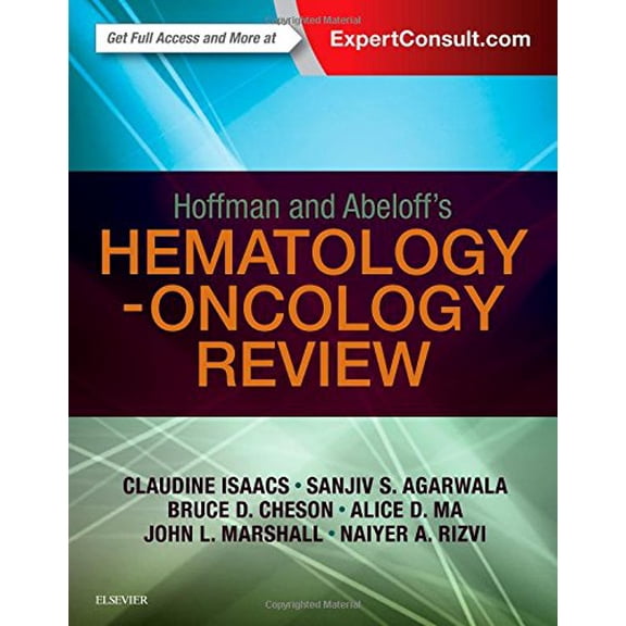 Pre-Owned Hoffman and Abeloff's Hematology-Oncology Review, 9780323429757, 0323429750, Paperback, 1 edition