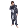 thumbnail image 5 of Vzayyk 4T-14Y Size Aviliable Cozy One-Piece Footless Sleeper Pajama Stylized Silhouettes, 5 of 8