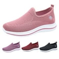 thumbnail image 6 of NOKIO Women's Woven Orthopedic Breathable Soft Shoes Go Walking Slip on Shoes Hands Free Slip in Sneakers Arch Support Fashion Spring And Summer Women Sports Shoes Mesh Breathable Shoes, 6 of 9