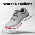 thumbnail image 3 of FitVille Wide Golf Shoes for Men Waterproof Professional Spiked Golfers Training Sneakers with Arch Support, 3 of 6