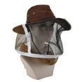 thumbnail image 4 of Gombado de Abejas, Sombrero de Velo de Abejas Buena Proteción para actividades actividades al aire libre para acampar, 4 of 7