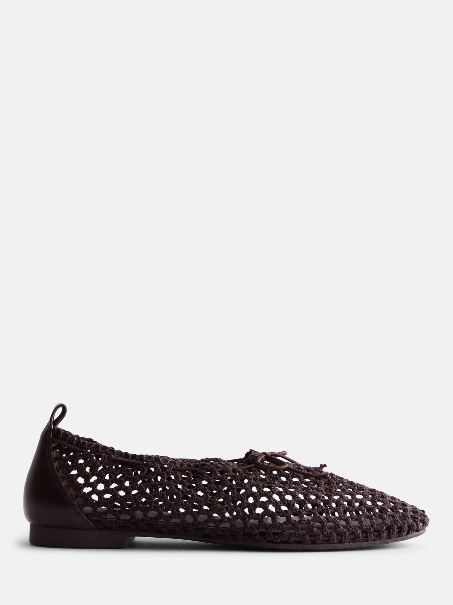 Scenario Women's Knit Bow Ballet Flats