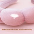 thumbnail image 6 of BEGOOD 1Pcs Pink Spa Headband for Washing Face  Makeup Skincare Hairband Terry Towel Cloth Headwear, 6 of 6