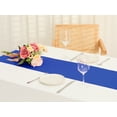 thumbnail image 5 of Unique Bargains Satin Silk Polyester Table Runners for Wedding Parties (10 Count) Royal Blue 12"x108", 5 of 5