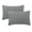 Silver Grey, variant on iMaylex Egyptian Cotton Zipper Pillowcases, Soft and Breathable Pillow Case, Set of 2, Grey, Standard, 20" x 26"