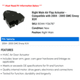 thumbnail image 2 of Right Main Air Flap Actuator - Compatible with 2004 - 2005 GMC Envoy XUV, 2 of 2